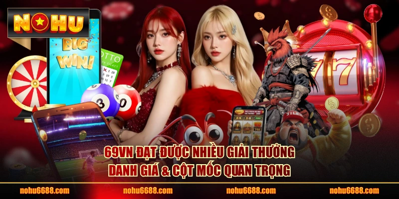 69VN đạt được nhiều giải thưởng danh giá & cột mốc quan trọng 