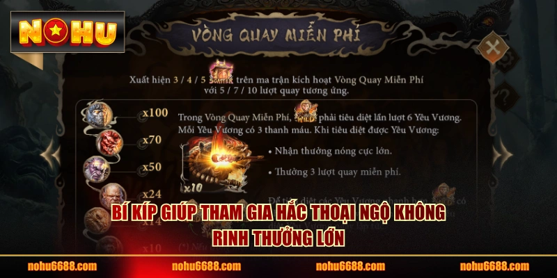 Bí kíp giúp tham gia Hắc Thoại Ngộ Không rinh thưởng lớn