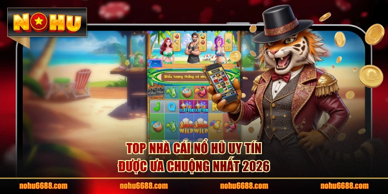 TOP nhà cái nổ hũ uy tín, được ưa chuộng nhất 2026