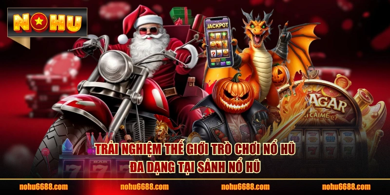 Trải nghiệm thế giới trò chơi nổ hũ đa dạng tại sảnh nổ hũ 